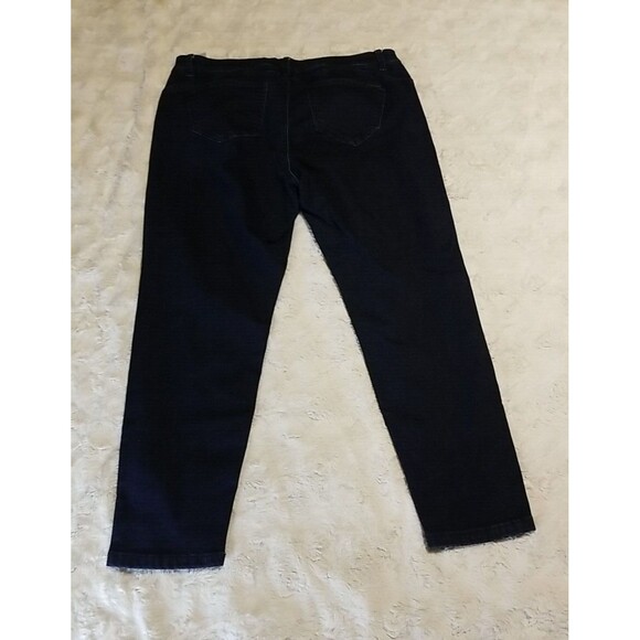 G by Giuliana Jeans Womens Size 16 Petite Blue Straight Denim Stretch - Picture 8 of 9